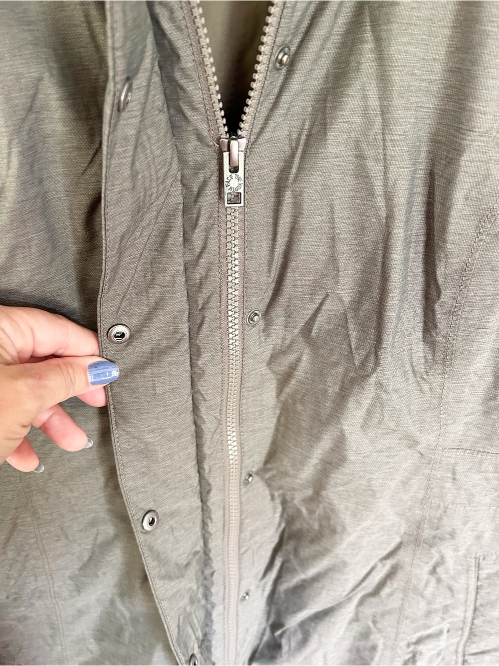 The North Face Arctic Goose Down Parka Gray size large - Picture 5 of 8